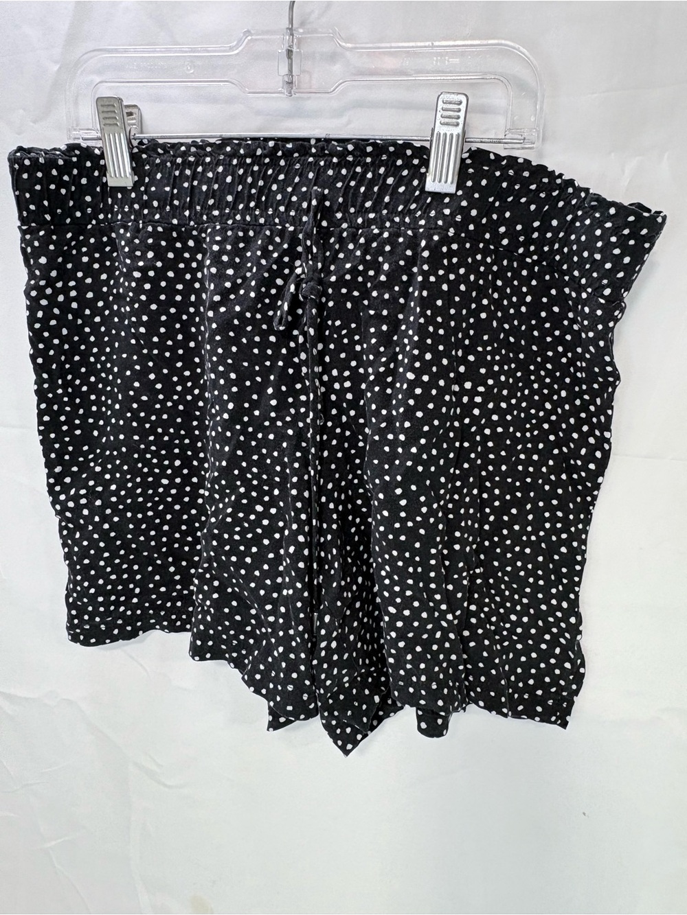 Scarlett Black & White Polka Dot High Waist Shorts